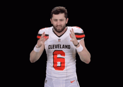 Baker Mayfield Cleveland Football What GIF