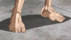 Baki Hanma Muscles GIF
