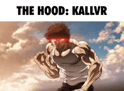 Baki Hanma Red Eyes GIF