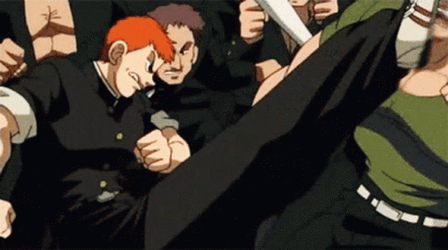 Baki Hanma Street Fight GIF