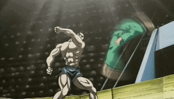 Baki Hanma Versus Enemy GIF