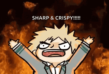 Bakugou Katsuki Flames GIF