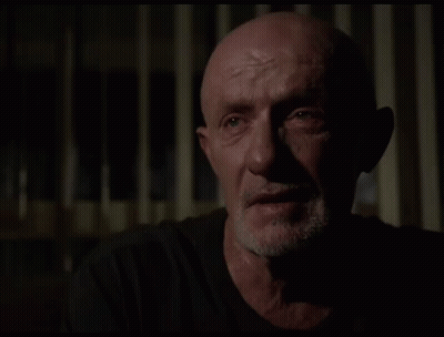 Bald Bearded Man In Black Shirt GIF