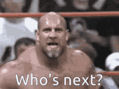 Bald Bearded Man In Wrestling Ring GIF