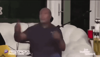Bald Bearded Man Making Face GIF