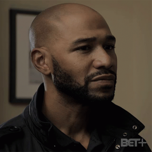 Bald Bearded Man Saying Thank You GIF