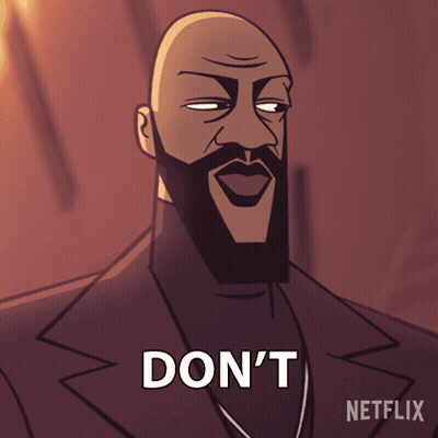 Bald Bearded Man Says Look Back GIF