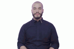 Bald Guy Itchy Head GIF