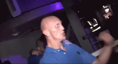 Bald Guy Russian Dance  GIF