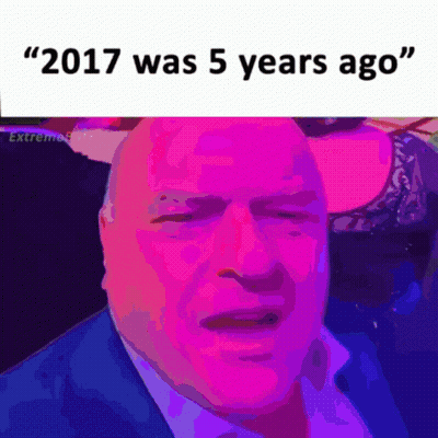 Bald Man 2017 Was 5 Years Ago GIF