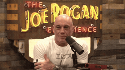 Bald Man At Microphone Joe Rogan Experience GIF