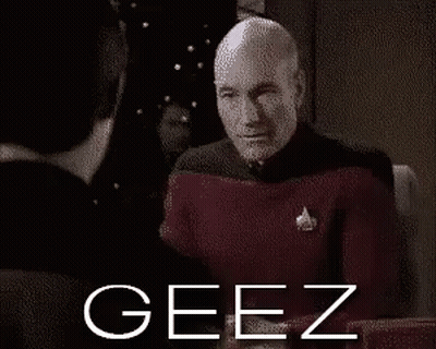 Bald Man Blowing Nose Geez Black And White GIF