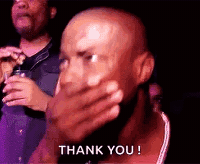 Bald Man Covering Mouth GIF