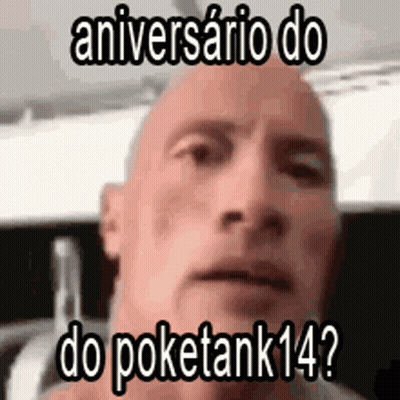Bald Man Face With Aniversario Do Do Poketank14 GIF