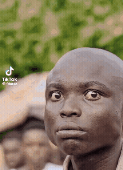 Bald Man Face With TikTok Logo GIF
