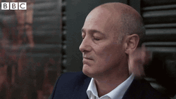 Bald Man Getting Head Pats GIF