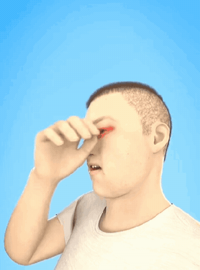 Bald Man Getting Punched In Face GIF