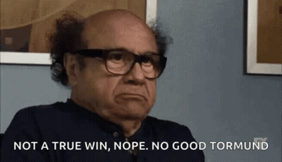 Bald Man Glasses Saying Not A True Win GIF