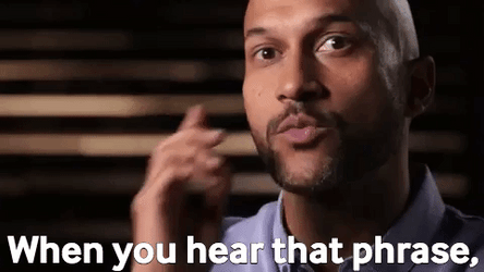 Bald Man Hearing Phrasing GIF