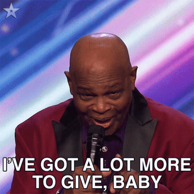 Bald Man I've Got More To Give Baby GIF