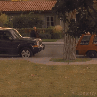 Bald Man In Black Jacket Slopearmy GIF