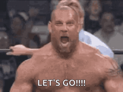 Bald Man In Black Jacket With Addiction Patch GIF