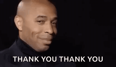 Bald Man In Black Suit Saying Thank You Thank You GIF