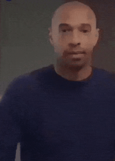 Bald Man In Blue Sweater Looking At Watch GIF