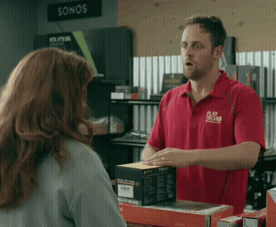 Bald Man In Blue Uniform Says I'm Only Gonna Tell You This One Time GIF