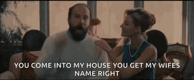 Bald Man In Glasses And Red Jacket @Allchiefdup GIF