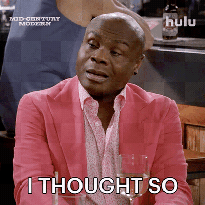 Bald Man In Pink Jacket Saying I Thought So GIF