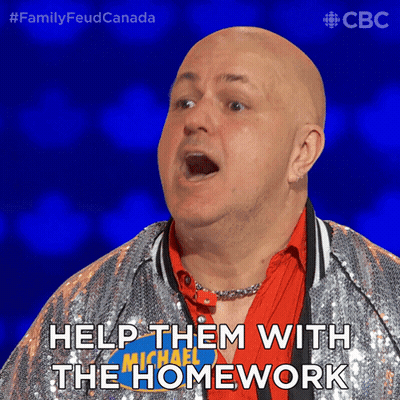 Bald Man In Sequined Jacket Says Help Them With Homework GIF
