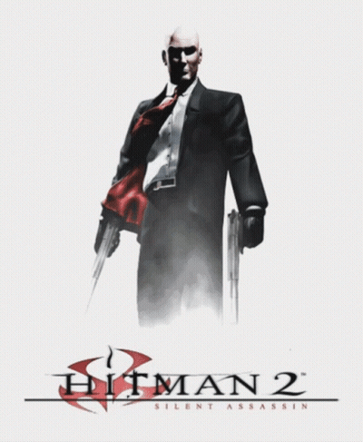 Bald Man In Suit And Tie Hitman 2 Silent Assassin GIF