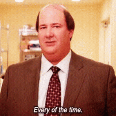 Bald Man In Suit Saying Every Of The Time GIF