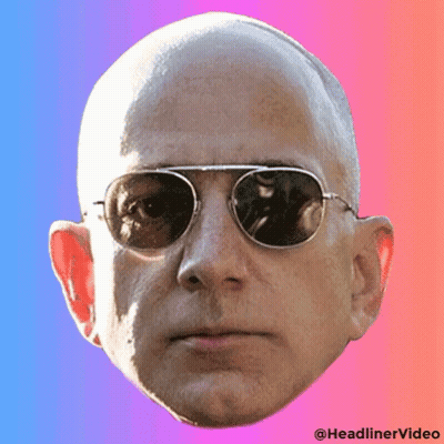 Bald Man In Sunglasses Saying Headlinervideo GIF