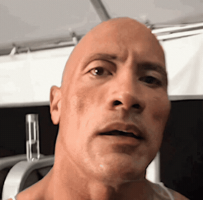 Bald Man In White Shirt GIF