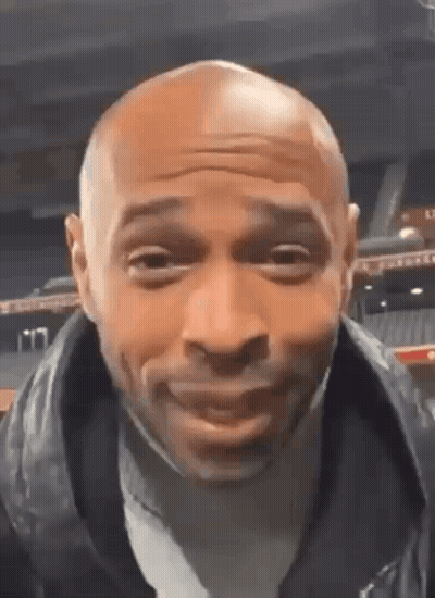 Bald Man Making Funny Face In Leather Jacket GIF