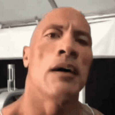 Bald Man Making Funny Face GIF