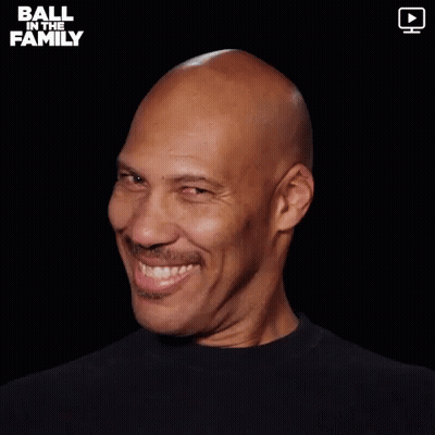 Bald Man Saying I Like You in Black Shirt