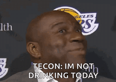 Bald Man Saying Im Not Drinking Today GIF