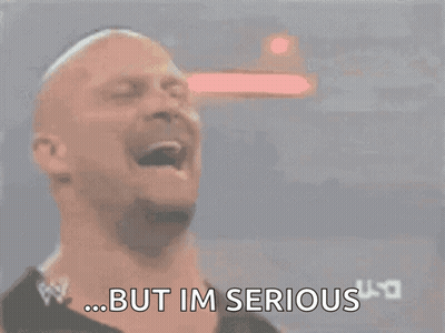 Bald Man Saying Im Serious GIF