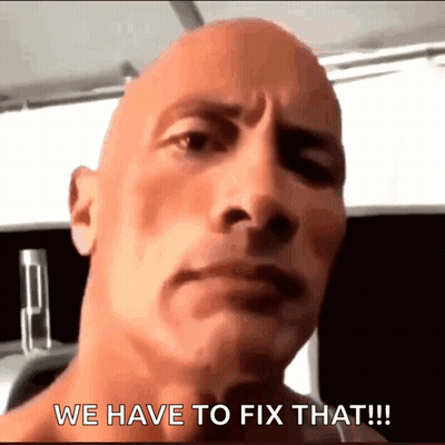 Bald Man Saying We Have To Fix That GIF