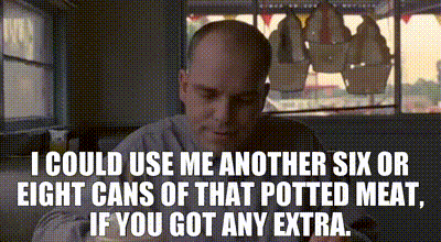 Bald Man Says I Could Use Me Another Six GIF