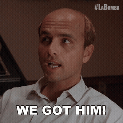Bald Man Says We Got Him GIF