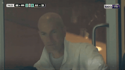 Bald Man Sitting In Front Of TV Saying Live GIF