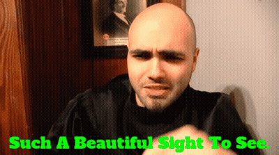 Bald Man Such A Beautiful Sight To See GIF