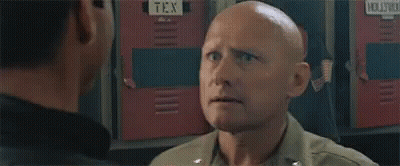 Bald Man Talking Says God Help Us GIF