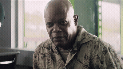Bald Man Wearing Hawaii Shirt GIF