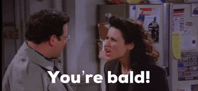 Bald Man Wearing Mask GIF