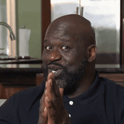 Bald Man With Beard Hands Folded GIF